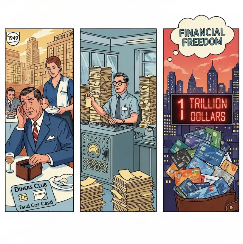 「信用卡」是這樣煉成的——大蘋果裡一顆萬億債務的種子 「信用卡」是這樣煉成的——大蘋果裡一顆萬億債務的種子