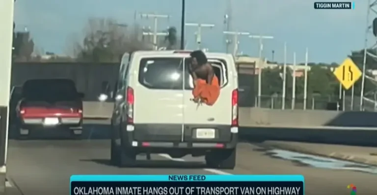 囚犯高速公路上演「越獄」！後方司機嚇傻，驚悚畫面全曝光