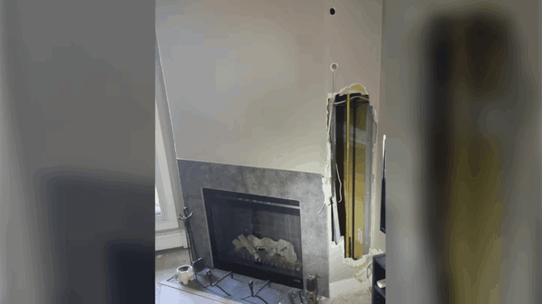 地獄鄰居！加拿大男子為騷擾女鄰居，竟從壁爐後挖洞闖入