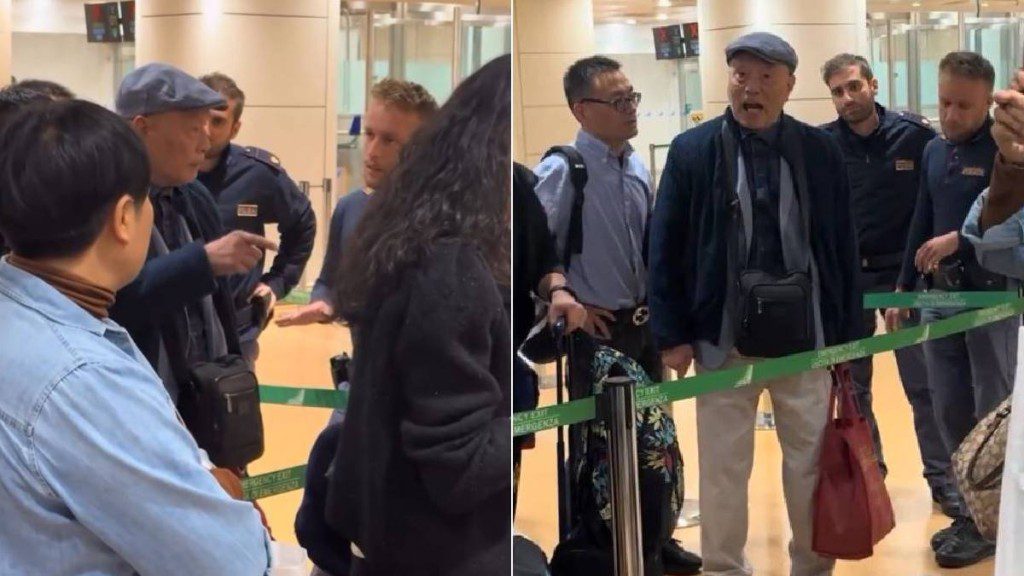華翁滯留意大利機場怒斥歧視:等兩粒鐘,當中國人係咩?