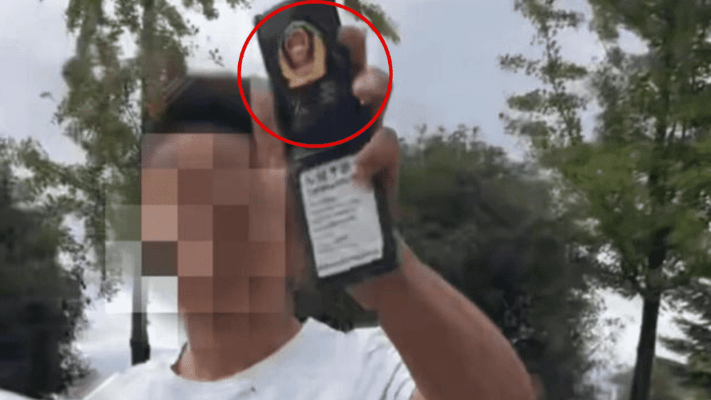 雲南男子囂張攔車亮假證,反控他人危害安全,下場超諷刺!