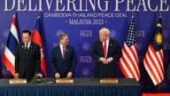 特朗普親臨見證!泰國柬埔寨停火協議背後的美國影響力 特朗普親臨見證!泰國柬埔寨停火協議背後的美國影響力