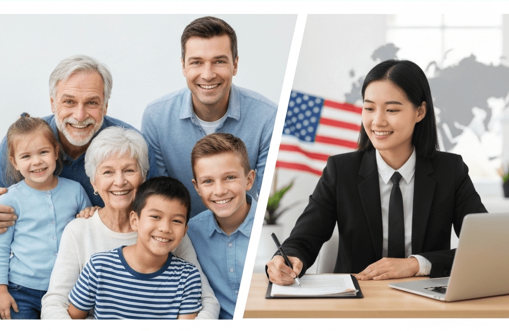 美國綠卡申請總覽:親屬移民與職業移民 美國綠卡申請總覽:親屬移民與職業移民