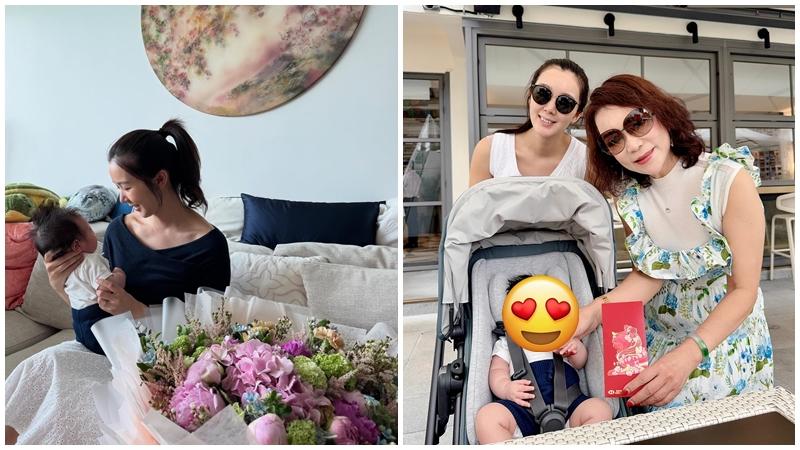 麥明詩兒子正面樣搶先被林作媽媽公開 「無緣份奶奶」:似我有咗孫一樣 萌B似足媽咪