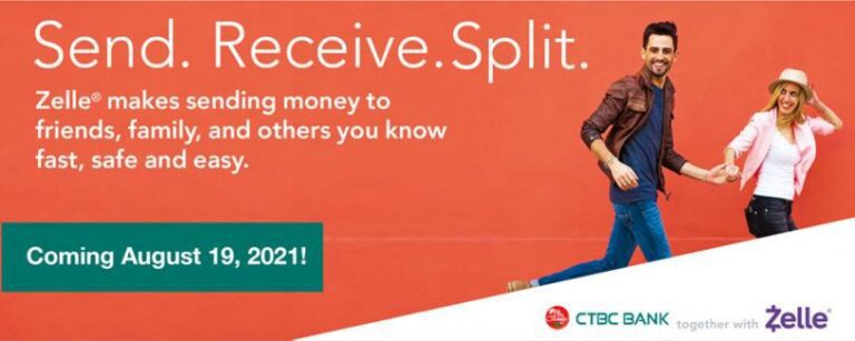 中國信託銀行攜手與Zelle合作 提供快速便捷即時帳戶轉帳服務
