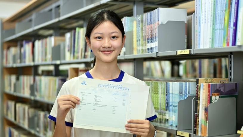 DSE放榜2025︱女拔超級狀元黃穎妍冀留港讀醫 「一門雙傑」父親曾為會考十優狀元