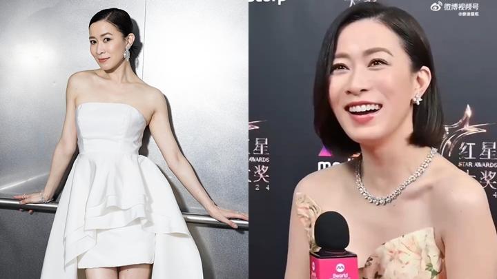 佘詩曼被問感情狀況覺得好煩  入行多年情史豐富自揭未嫁原因