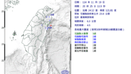 花蓮連環地震：13分鐘內兩次4.5級地震，五縣市有感！