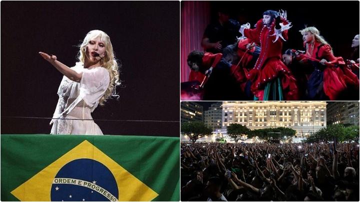 Lady Gaga巴西開免費演唱會  吸引逾250萬民眾朝聖 超越去年麥當娜紀錄