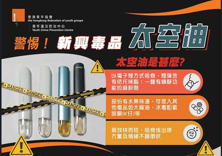 太空油2.14列毒品｜與電子煙有甚麼分別？成癮徵狀有甚麼？一文睇清副作用及後遺症