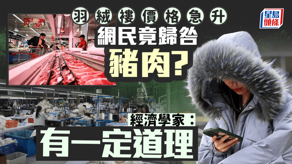 羽絨褸價格狂飆:豬肉價下跌竟成幕後黑手? 羽絨褸價格狂飆:豬肉價下跌竟成幕後黑手?