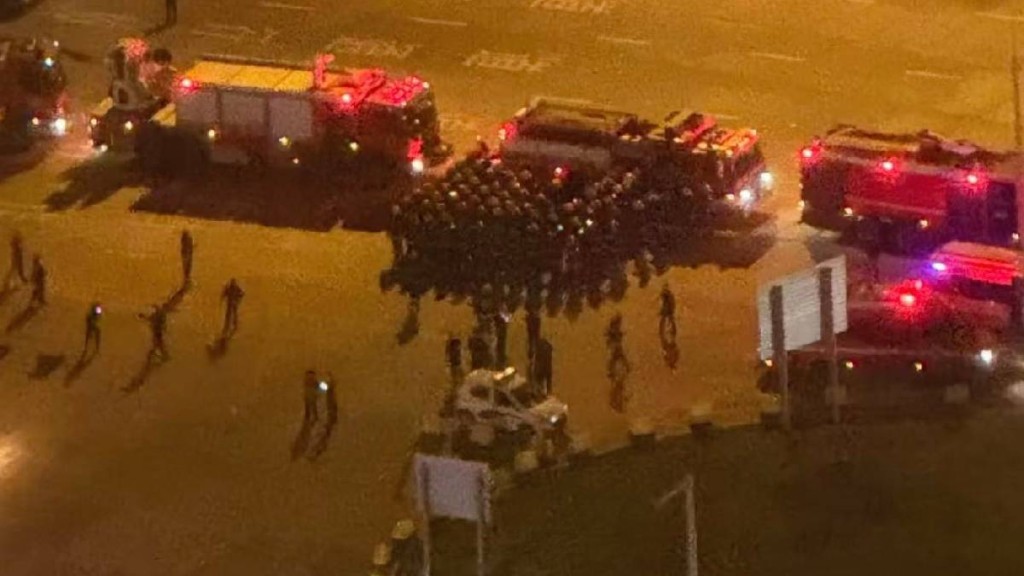 大埔宏福苑五級火災:深圳消防隊伍跨境馳援? 大埔宏福苑五級火災:深圳消防隊伍跨境馳援?