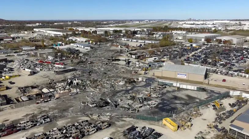 UPS貨機肯塔基墜毀致14死事件 「引擎吊架裂縫導致脫落起火」 UPS貨機肯塔基墜毀致14死事件 「引擎吊架裂縫導致脫落起火」