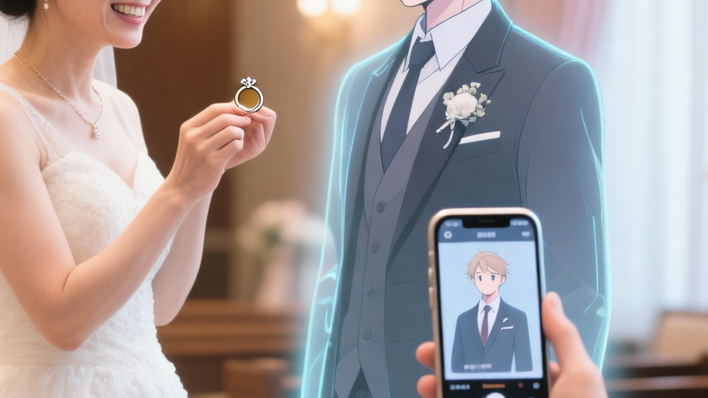 有片|人機戀修成正果 日本女子嫁給虛擬夢中情人 有片|人機戀修成正果 日本女子嫁給虛擬夢中情人