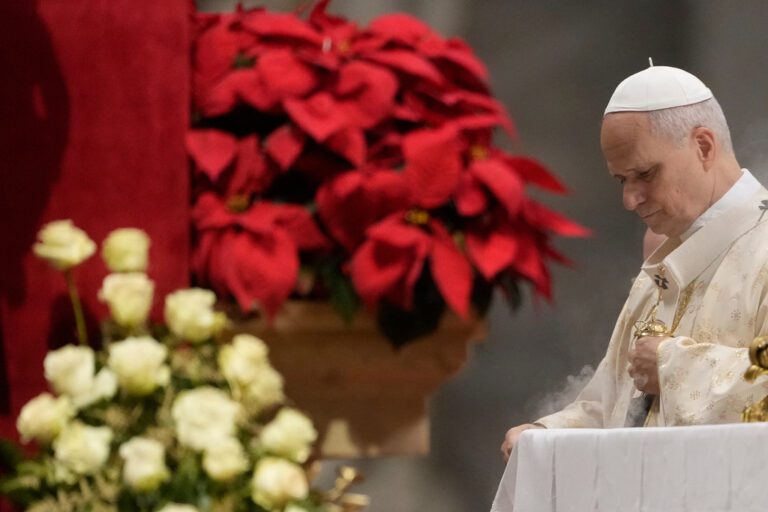 教宗良十四世首個聖誕講道 罕見直接點名加沙困境