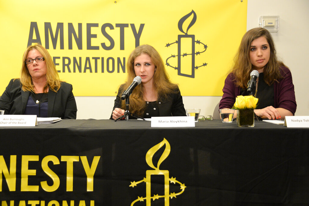 Pussy Riot遭俄羅斯列極端組織，創辦人稱「我們很自豪」