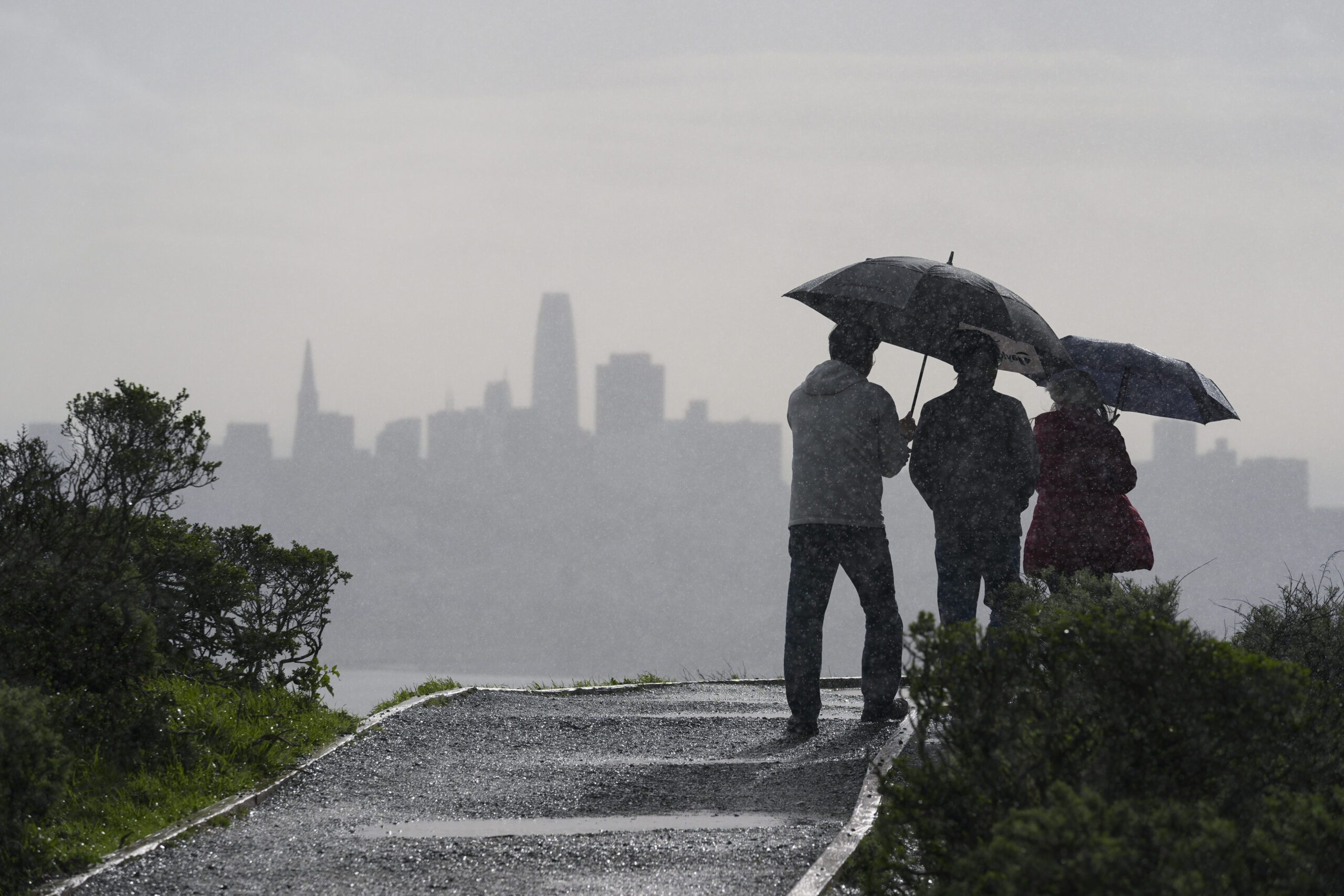 大氣河風暴快將殺到 灣區周末起連日大雨 大氣河風暴快將殺到 灣區周末起連日大雨