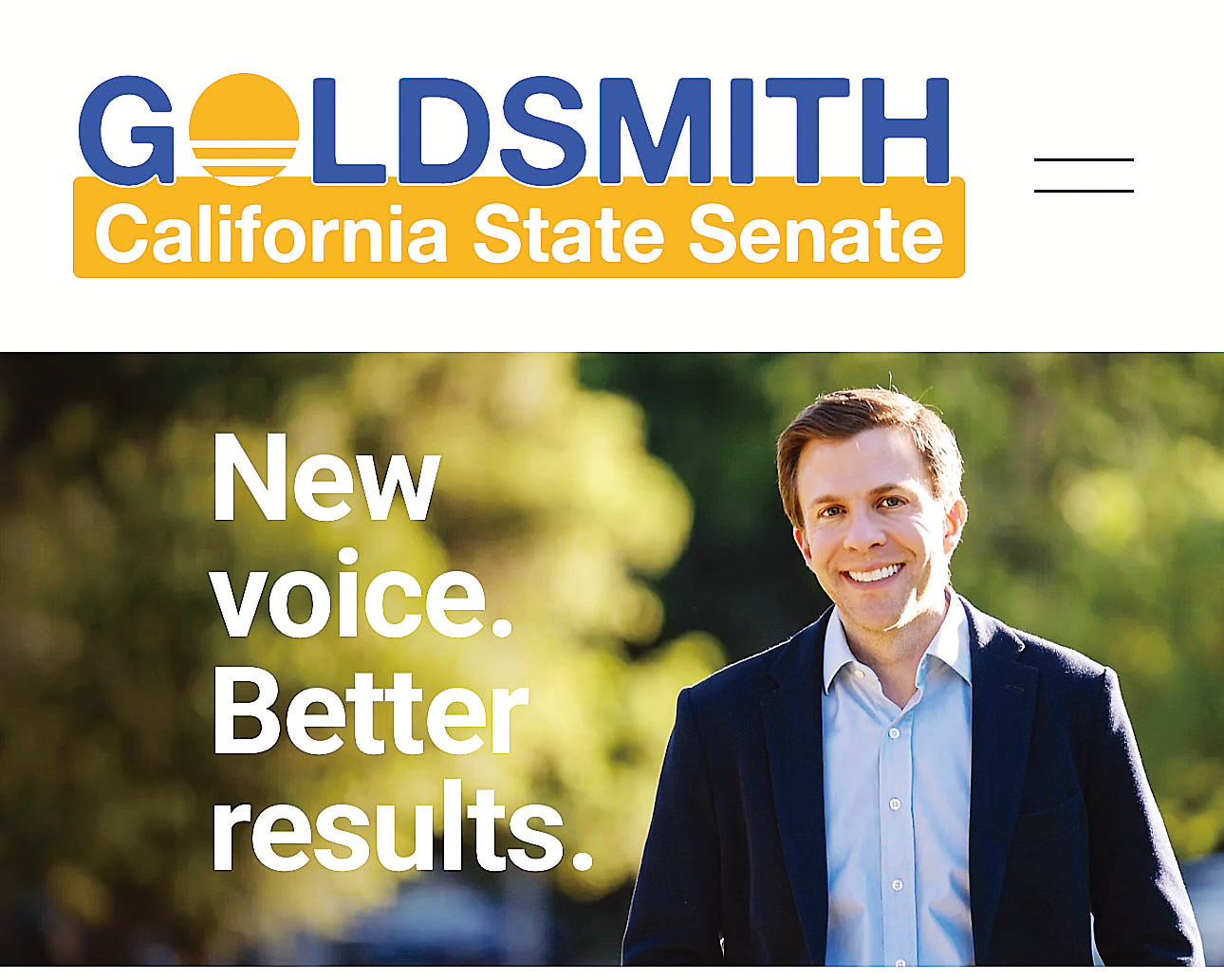 哈佛與史丹佛法學院畢業生 Brian Goldsmith 宣布參選加州第24選區參議員 哈佛與史丹佛法學院畢業生 Brian Goldsmith 宣布參選加州第24選區參議員