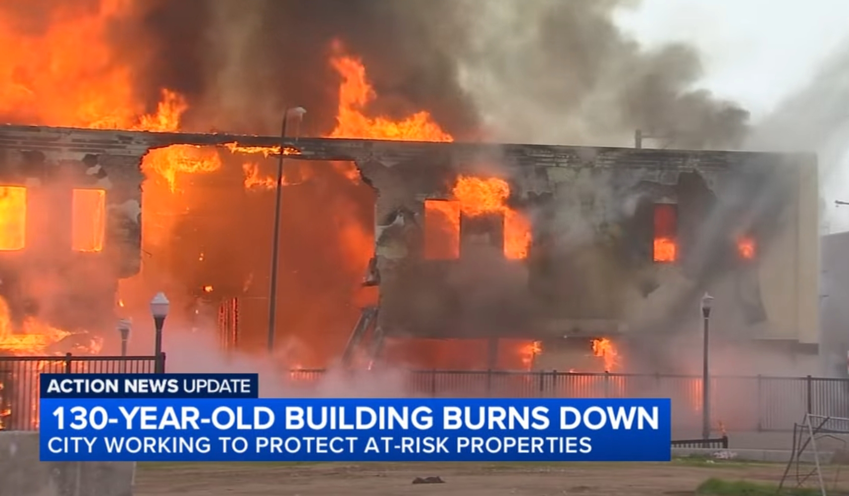 佛斯盧華埠百年建物焚毀 空置問題普及市府社區警惕 佛斯盧華埠百年建物焚毀 空置問題普及市府社區警惕