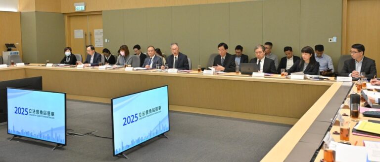 大埔宏福苑火災後選舉危機會議：確保投票日順利進行