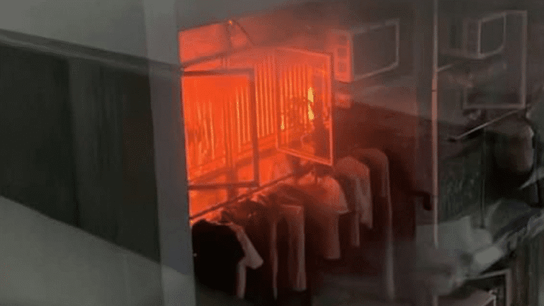 馬鞍山錦豐苑單位起火黑煙沖天 逾200住客緊急疏散