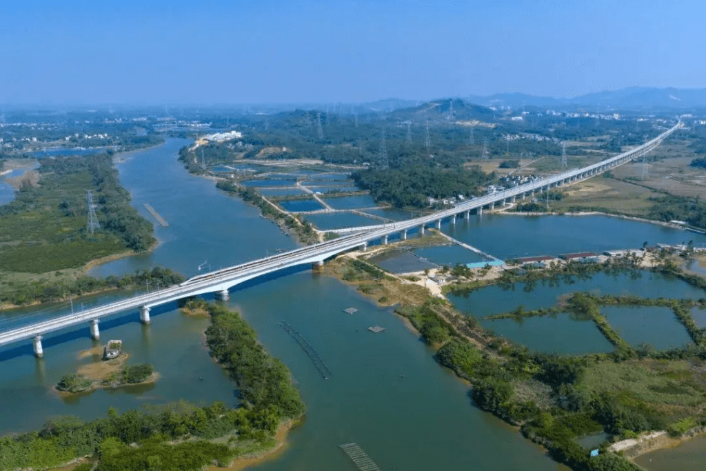 廣湛高鐵12月22日通車！廣州至湛江最快僅需1.5小時