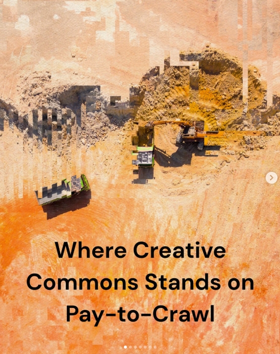 AI時代版權維護轉型 Creative Commons支持「付費爬取」 AI時代版權維護轉型 Creative Commons支持「付費爬取」