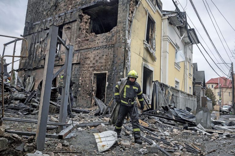 和談期間俄通宵空襲基輔
