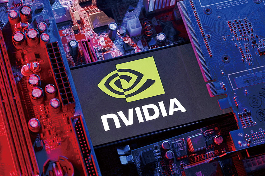 消息稱，英偉達擬明年2月向中國出口H200芯片。路透社資料圖片