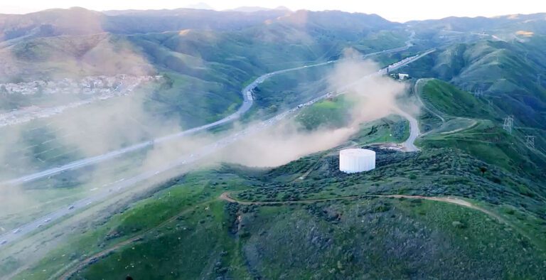 洛郊區天然氣管道破裂　一度發布居家避險令