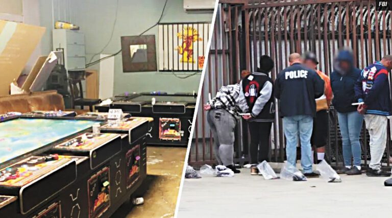 執法部門南加聯合行動  130人在非法賭博窩點被捕