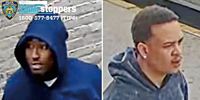 圖為涉案團夥。 NYPD