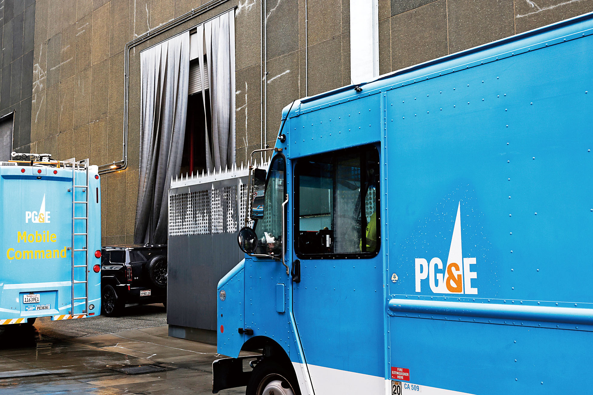 PG&E發言人證實，現在有7台200萬瓦特發電機，為受影響用戶提供電力。美聯社資料圖