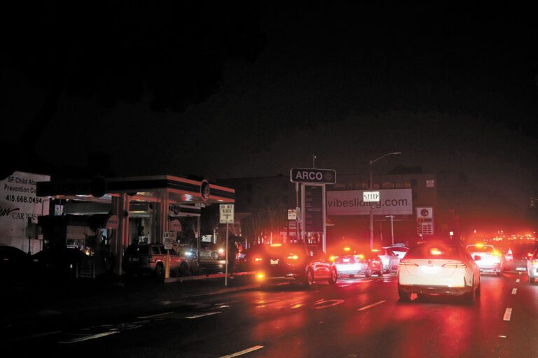 三藩市周六大停電   多個社區漆黑一片