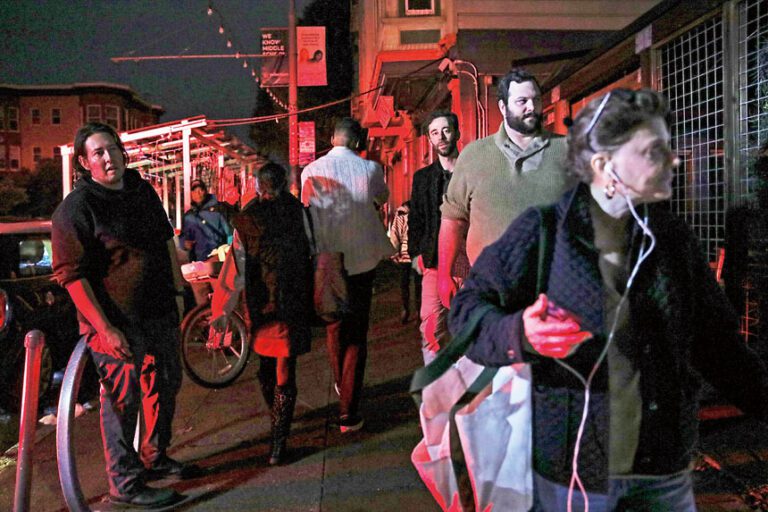 三藩市大停電同區不同命