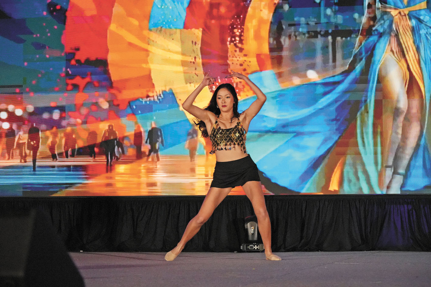 2024年星島親善小姐季軍宋家迎表演舞蹈。