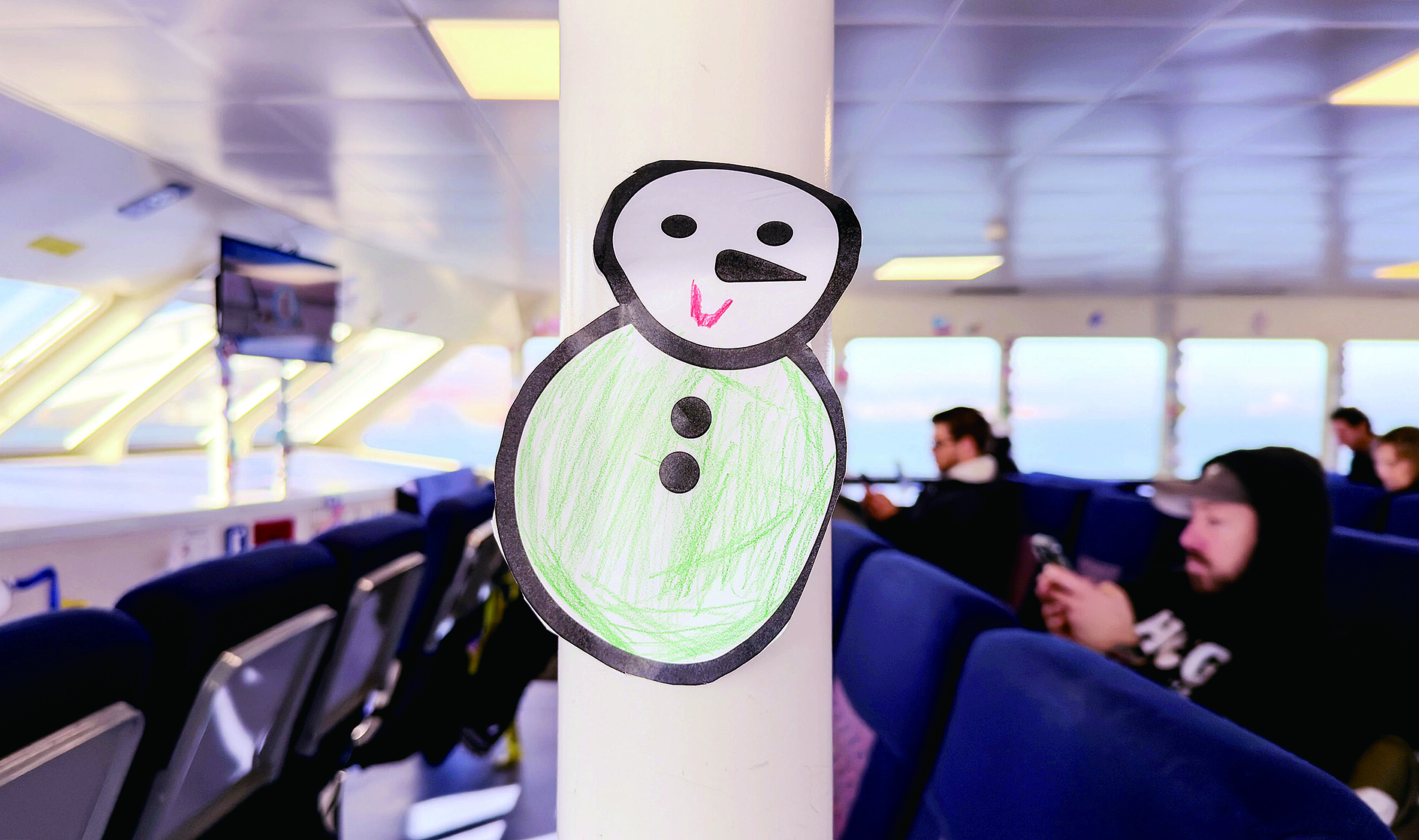 學童每年為渡輪裝飾藝術作品的傳統，至今已有近35年歷史。灣區城市新聞社