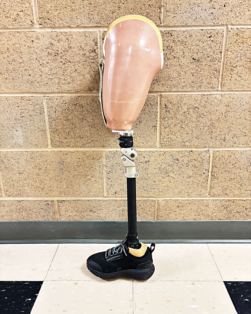 索奴瑪縣警正尋找圖中義肢的物主。索奴瑪縣警局