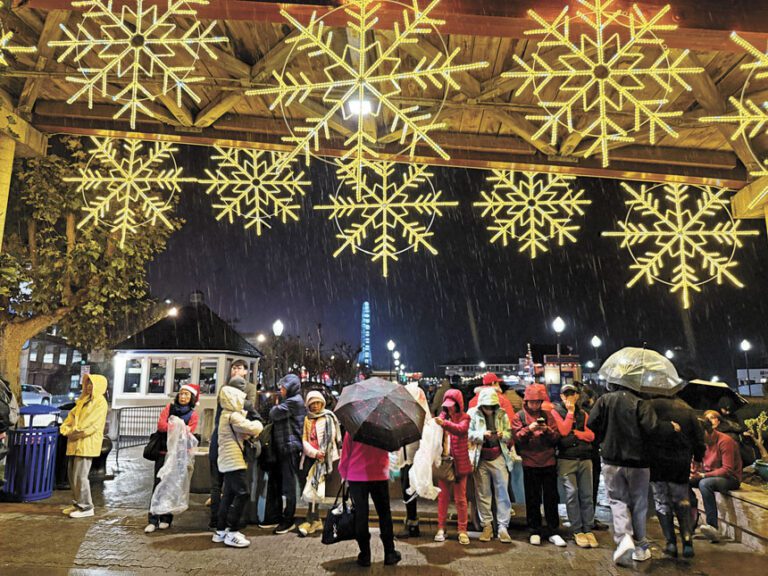 漁人碼頭璀璨燈光   共祝聖誕普天同慶