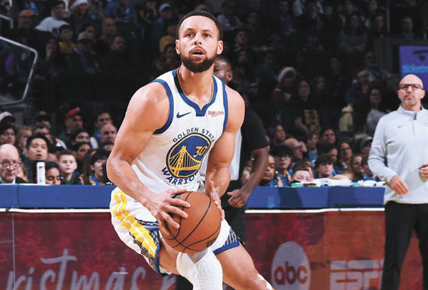 庫里近年一直保持良好競技狀態。網上圖片