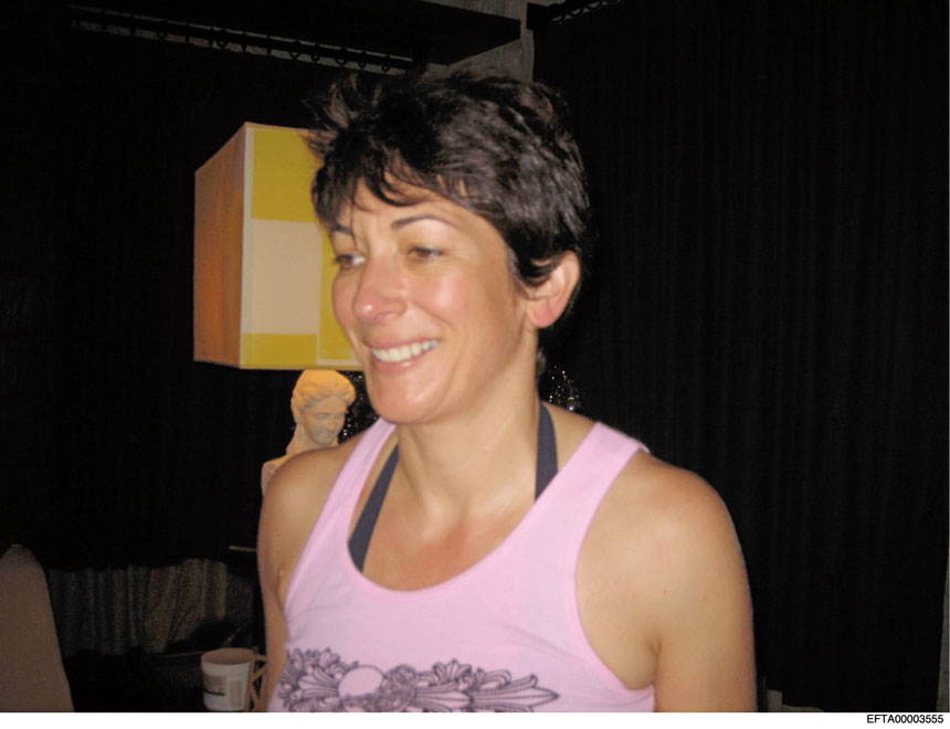 麥克斯韋爾。司法部/美聯社