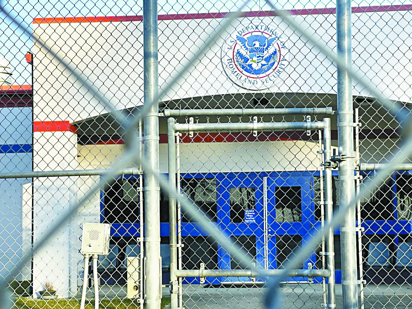 面臨遣返人士被留置在美國各州的拘留中心。美聯社