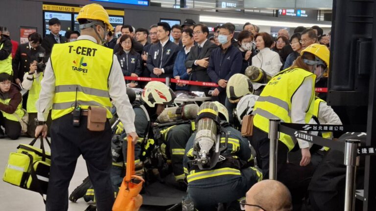 台北車站及鬧市舉行「無差別攻擊危安演練」　提高居民防襲意識