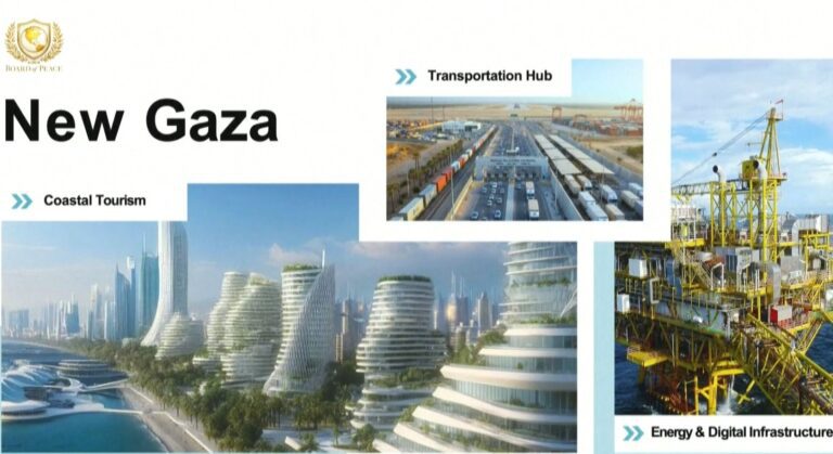 美國公布加沙重建計劃　興建180幢摩天大樓及旅遊區