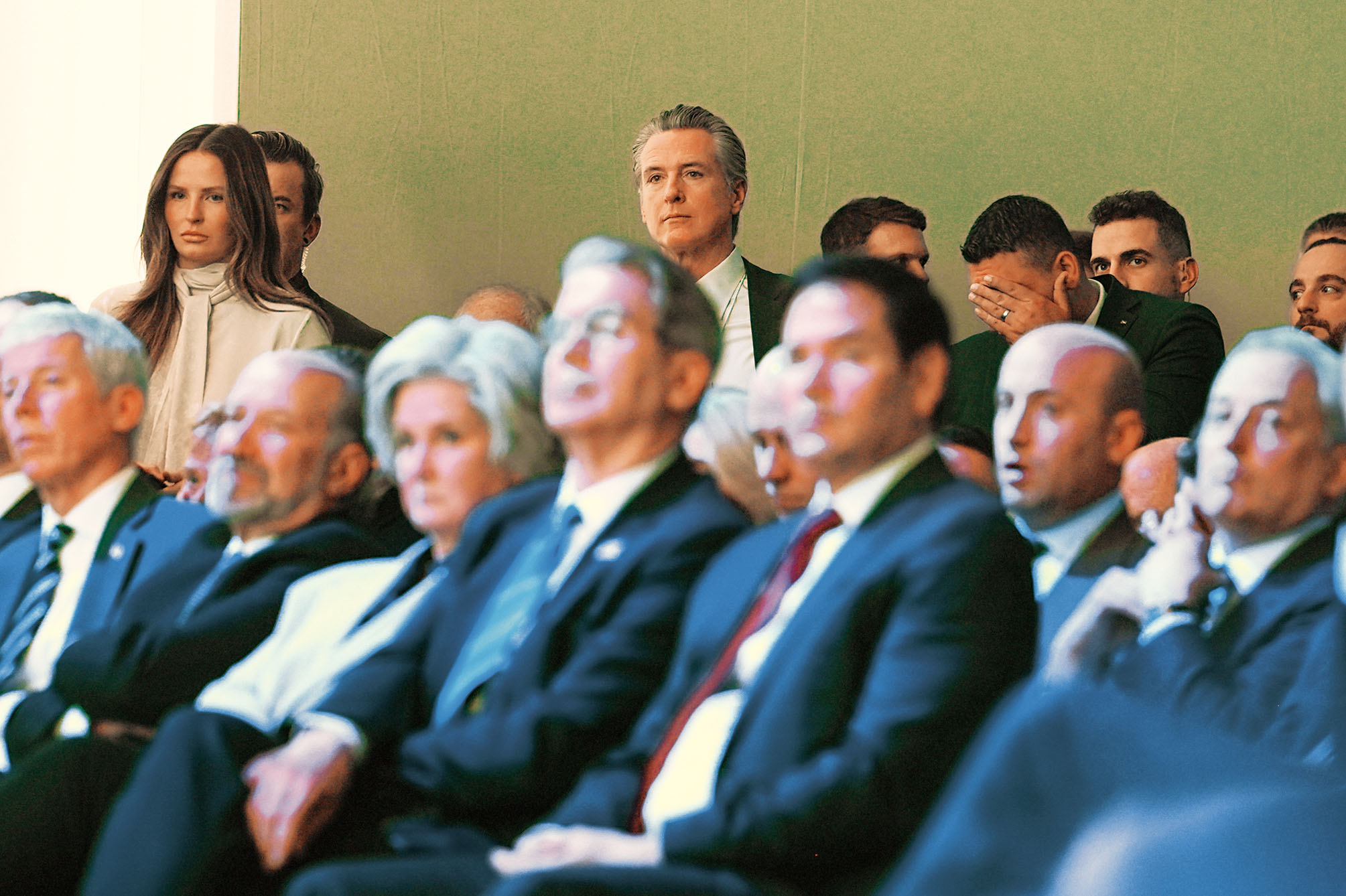 達沃斯演講遭取消 紐森批白宮打壓 達沃斯演講遭取消 紐森批白宮打壓