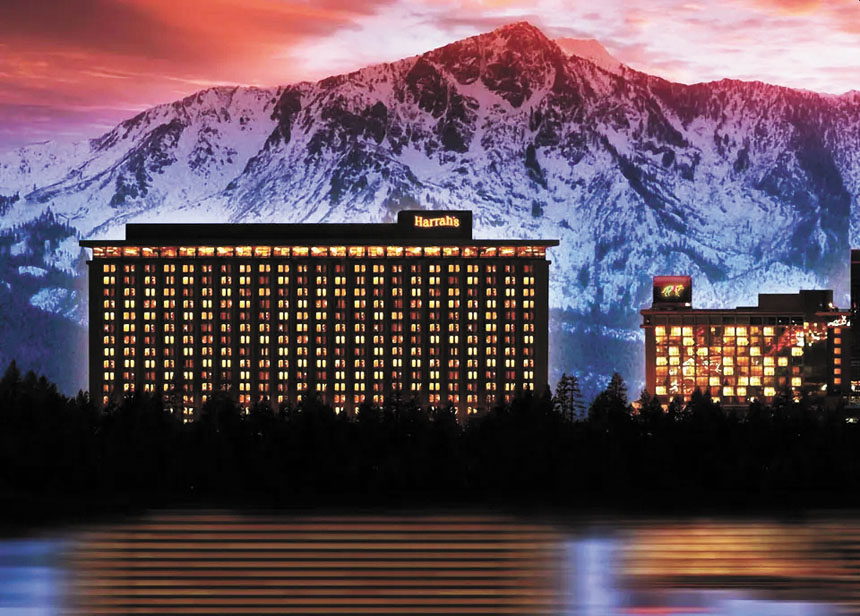 圖為哈拉斯賭場。Caesers Entertainment