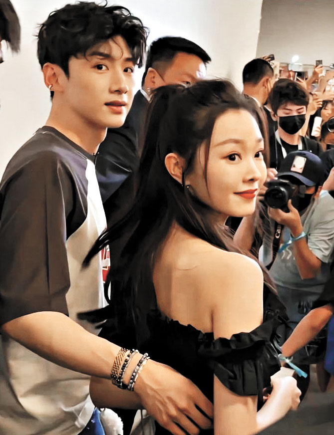 雖然白敬亭與宋軼從未官宣過戀情，不過外界一度十分看好。網上圖片