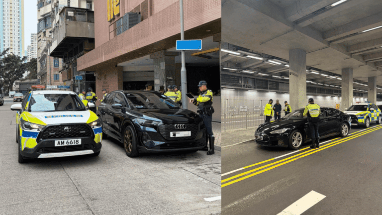 西九龍警放蛇打擊白牌車 兩男司機被捕