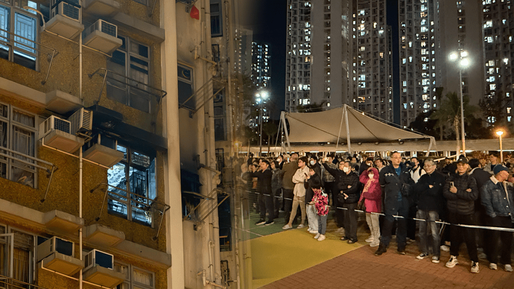 【突發】藍田邨單位陷火海 火光熊熊濃煙沖天 消防迅速撲救