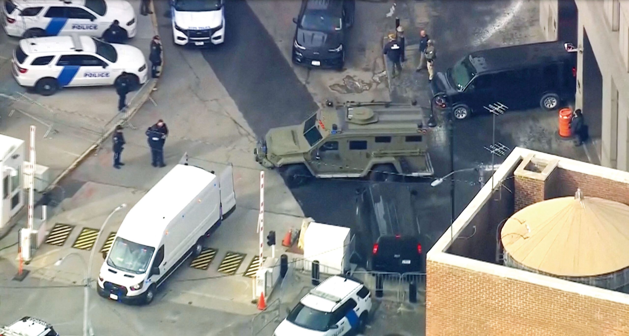 載著馬杜羅的囚車。路透社